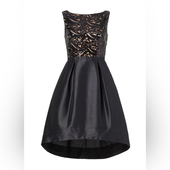 ML Monique Lhuillier illusion cocktail dress. Size 6 - Picture 2 of 4